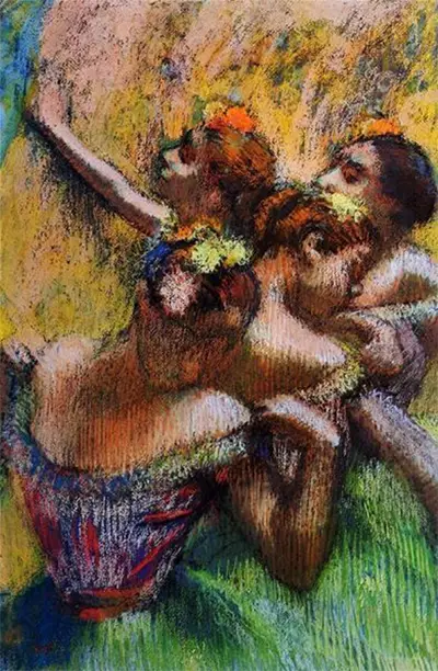 Four Dancers Edgar Degas